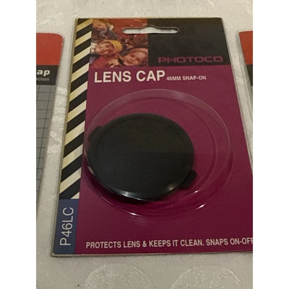 vintage camera Samigon snap-on lens caps in 48mm and 49mm BDB Planoptic Lot 4